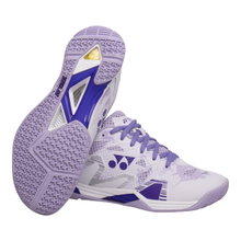 Yonex Badminton Shoes Power Cushion Eclipsion Z3 (Stability) 2024 white/purple ladies